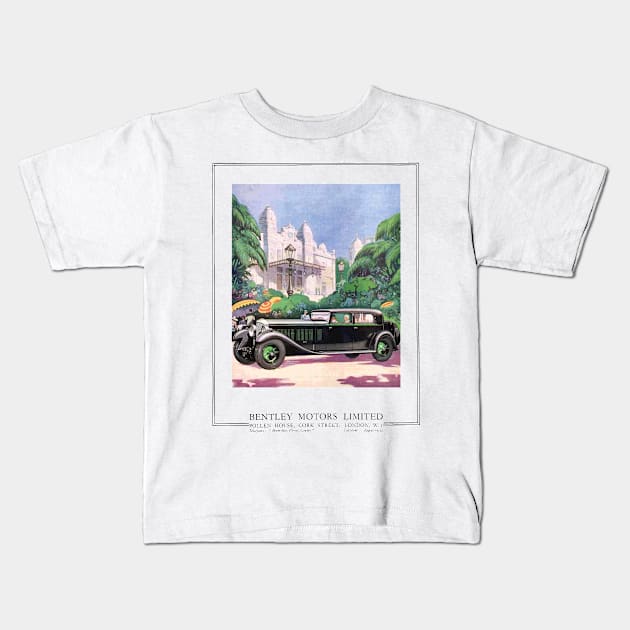 1941 Mark VI Vintage Fine Art Kids T-Shirt by YulisArtiyanaSiregar